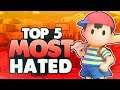 Top 5 Most Hated Fighters | Super Smash Bros. Ultimate