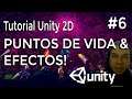 Tutorial #6: Juego de Plataforma/Metroidvania en Unity 2D - Daño al Jugador y Puntos de Vida