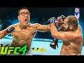 UFC 4 #11 | PONTAPÉ ROTATIVO DO INFERNO  | EA SPORTS UFC 4