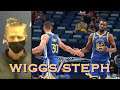 📺 Wiggins more “comfortable playing with Steph (Curry)”, passing and setting screens “organically”