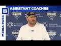 Assistant Coaches on Personnel Changes, Dolphins Matchup | New York Giants