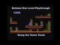 Batman One-Level Playthrough using the Game Genie for the Nes :D