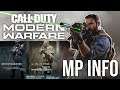 Call of Duty: Modern Warfare Multiplayer Info