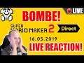 EINFACH BOMBE - ALLES ÜBERTROFFEN! - Mario Maker 2 Live Reaction!