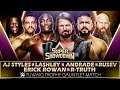 FULL MATCH - AJ vs  Rusev vs  Lashley vs  Andrade vs  R Truth vs Rowan ||  : SUPER SHOW DOWN 2020 :