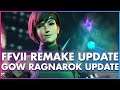 God of War Ragnarok Update, FFVII Remake Update, and CyberPunk 2077 Multiplayer