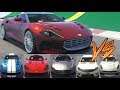 GTA 5 - Top Speed Drag Race (Vysser Neo vs Top 10 Sports Cars)