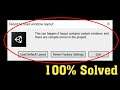 How To Fix Unity Failed To Load Window Layout Error - Can Happen If Layout Contains Custom Windows