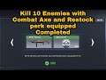How to Kill 10 Enemies with Combat Axe and Restock perk equipped | Restock COD Mobile