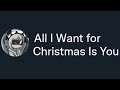 I (sorta) tweeted the Lyrics to "All I Want for Christmas Is You" 1 line a day until Christmas