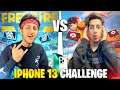 IPhone 13 Challenge With My Brother😍 Craftland Custom 1 vs 1 Best Gameplay - Garena Free Fire
