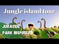 Jungle Island... inspired by JURASSIC PARK!? Animal Crossing New Horizons Island Tour