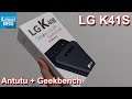LG K41S - ANTUTU BENCHMARK + GEEKBENCH 5 - PERFORMANCE