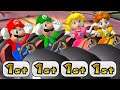 Mario Party 9 MiniGames Luigi Vs Peach Vs Mario Vs Daisy (Master Difficulty)