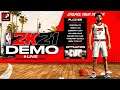 NBA 2K21 DEMO RUN THROUGH! TESTING BUILDS!