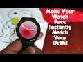 Samsung Galaxy Watch Active MAKE YOUR WATCH FACE INSTANTLY MATCH YOUR OUTFIT