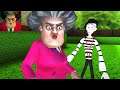 Scary Teacher 3D - Gameplay Walkthrough - New Levels Once Upon A Mime (Android,iOS)