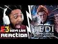Star Wars Jedi: Fallen Order LIVE REACTION [E3 2019] | runJDrun