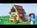 Starting Our New Adventure & Build My First Starting Base | Minecraft Vanilla Survival In Hindi #1