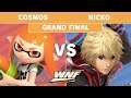 WNF 3.11 - Cosmos (Inkling) Vs. Nicko (Shulk) Grand Finals - Smash Ultimate