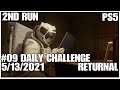 #09 Returnal Daily Challenge, 5/13/2021, Playstation 5, gameplay, playthrough