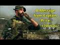 A message from Captain Price! (1700 SUBS!) 👨‍✈️