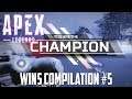 Apex Legends Gameplay - Wins Compilation #5 | Wraith | Bangalore | Mastiff | APEX XBOX ONE