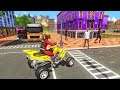 ATV Taxi Sim 2018 : City Driveing Android GamePlay FHD.
