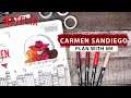 Carmen Sandiego Themed Bullet Journal Tutorial 📓 Netflix After School