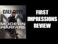 COD Modern Warfare 2019 First Impressions Review (PS4 Gameplay)