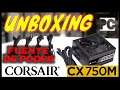 CORSAIR CX750M | Fuente de poder Gaming | UNBOXING - Instalación