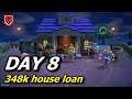 Day 8: New resident services & paying off 348k bell house loan // ANIMAL CROSSING NEW HORIZONS