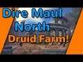 Dire Maul North Farming as a Druid