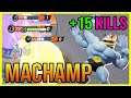 El MEJOR DUELISTA | MACHAMP Pokémon Unite Gameplay Español GUIA 2021