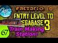 Factorio 1.0 Entry Level to Megabase 3, Ep 67: TRAIN BUILDING STATION - Guide, Tutorial