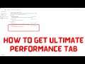 π§ How to Enable Windows 10 ULTIMATE Performance mode for Gaming and boosting performance 2021