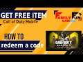 How to Redeem a code and get a free item in COD | Call Of Duty Mobile | Family Fun Gaming