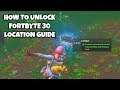 How To Unlock Fortbyte 30 Location Guide | Found Somewhere Between Haunted Hills And Pleasant Park