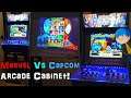 Marvel vs Capcom Arcade1Up Cabinet Unboxing and Review! (With Gameplay)