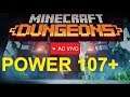 Minecraft Dungeons- RUMO AO PODER MÁXIMO 107+ AOVIVO