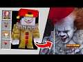 Minecraft - HOW TO BECOME PENNYWISE FROM IT CHAPTER 2!