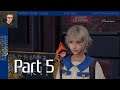 Part 5: Final Fantasy VII Remake Let's Play 4K (PS4 Pro) Chadley's Report & Saving Johnny