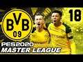 PES 2020 MASTER LEAGUE - Borussia Dortmund vs Liverpool | 18