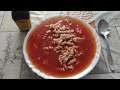 pomidorzanka ze świderkami / tomato soup with gimlets pasta recipe
