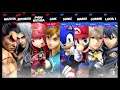 Super Smash Bros Ultimate Amiibo Fights – Kazuya & Co #50 Team battle at Green Hill Zone