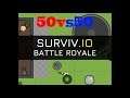 Surviv.io - Playing Surviv.io in a squad 50vs50