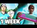 1 WEEK Keyboard and Mouse Progression...(insane)