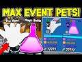 All MAXED Halloween Event Pets In Bubble Gum Simulator!! *Giveaway* Roblox