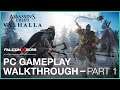 Assassin's Creed Valhalla Walkthrough - Part 1| PC Ultra Settings | No Commentary