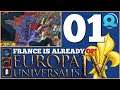 BIG BLUE BLOB INTO WORLD CONQUEST?! | Europa Universalis IV [1.29] - France is Already OP #1
